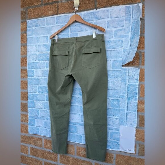 Frank & Eileen Blackrock, The Italian Utility Pant, Green size 8 - Picture 6 of 15